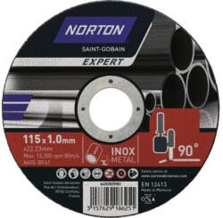 Norton Disc debitare metal Norton Expert Ø115x1, 6x22, 23mm (66252835983)