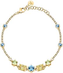 Morellato Brățară fermecătoare placată cu aur cu zirconiu cubic Colori SAVY08