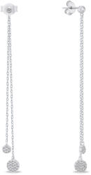 Brilio Silver Cercei originali argintii cu pietre EA629W