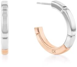 Calvin Klein Cercei eleganți bicolori Soft Squares 35000457