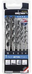 Alpen Burghie beton Alpen Ø4-10 mm, set 5 piese (22700222100) Burghiu