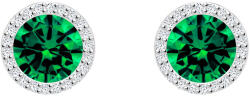 Preciosa Cercei din argint Lynx Emerald 5269 66