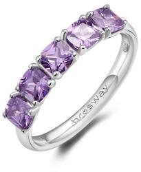 Brosway Inel elegant de argint Fancy Magic Purple FMP24 52 mm