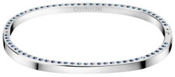 Calvin Klein Brățară solidă din oțel cu cristale Hook KJ06MD04040 5, 4 x 4, 3 cm - XS