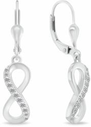 Brilio Silver Cercei populari de argint Infinit EA328W