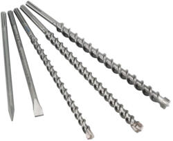 Alpen Burghie și dălți SDS-max Alpen Ø25-30, 35 mm, set 5 piese (89100005100) Burghiu
