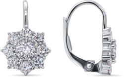 Brilio Silver Cercei din argint cu zircon transparent EA119W