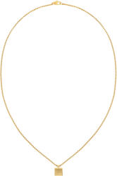 Calvin Klein Colier modern placat cu aur Sculptural 35000487