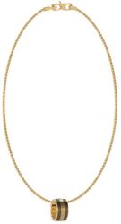 Guess Colier stilat placat cu aur pentru bărbați Legacy JUMN03208JWYGBKT/U