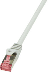LogiLink Пач кабел PrimeLine, Cat. 6, S/FTP, сив, 2 м