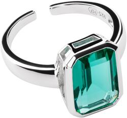 Preciosa Frumos inel deschis cu zircon verde Preciosa Atlantis 5355 94 M (53 - 55 mm)