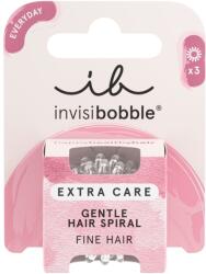 Invisibobble Extra Care Crystal Clear Elastice pentru par 3 buc