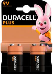 Duracell Plus 9 voltos elem (E) 2db 142268 (142268)