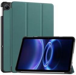 Gigapack redmi pad 2 9.7 tok álló bőr hatású aktív FLIP oldalra nyíló trifold asztali tartó sötétzöld GP-187292 (GP-187292)