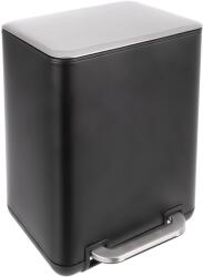 Orion Hulladékgyűjtő pedállal Exclusive Black, 20 l, rozsdamentes acél/UH (731731)