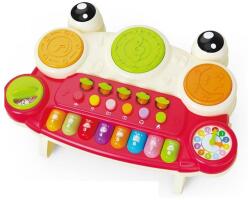 Raya Toys Pian muzical pentru bebeluși Raya Toys - broască, roșu (503126104)