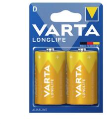 VARTA LONGLIFE tartós elem D, alkáli, 2db/csomag (4120101422)