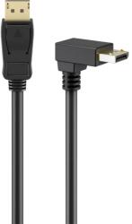 DisplayPort 2.1 kábel 90° 8K/144Hz fekete 3m 77058 (77058)