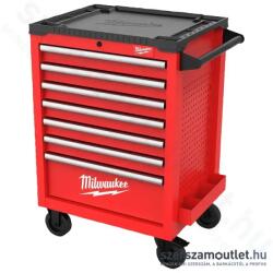 Milwaukee SRC27/7-1 TOOLGUARD Guruló szerszámoskocsi 7 fiókos PIROS (4932498252) (4932498252)