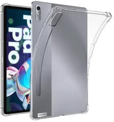  ZONE Szilikon tok közepesen ütésálló légpárnás sarok érintőceruza tartóval Lenovo Tab P11 Pro (11.2) (2. generáció) átlátszó