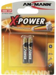 ANSMANN X-Power elem (AAAA) 2db (1510-0005)