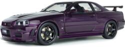Solido Model de colecție SOLIDO Modern: Automobile - Nissan Skyline GT-R (BNR34) Z-TUNE, Midnight Purple, 1999 (SOL1804311)