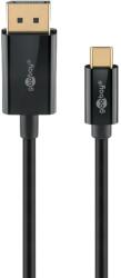 Lindy USB-C DisplayPort Átalakító Fekete 2m 75705 (75705)