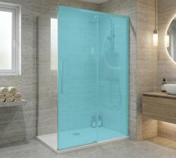 SAPHO GELCO LUXOR 100 cm oldalfal transzparent üveggel, króm GU5610CH (GU5610CH)
