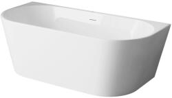 INVENA Astri fal mellé szerelhető fűrdőkád 170x80 cm négyszögletes fehér AN-03-17U (AN0317U)