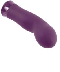 NMC Vibrator Mini Punctul G Dark Falls, 10 Moduri Vibratii, Silicon, USB, Mov Inchis, 12.7 cm Vibrator