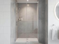 SAPHO GELCO LUXOR 150 cm zuhanyajtó transzparent üveggel, króm GU1215CH (GU1215CH)