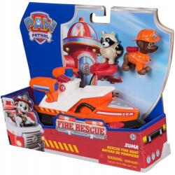 Spin Master - Rescue Fire Boat Paw Patrol Fire Rescue Zuma set cu figurina (681147061972) Figurina