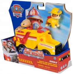 Spin Master - Rescue Fire Dump Truck Paw Patrol Fire Rescue Rumble set cu figurina (681147061507) Figurina