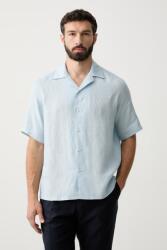 Benetton cămașă pentru bărbați, din in PPY2-KDM0B9_05X (5BKUUQ06S)
