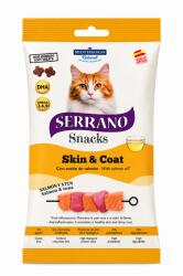 SERRANO Recompense pentru pisici Serrano Snacks Omega 3 + DHA cu somon 50 gr