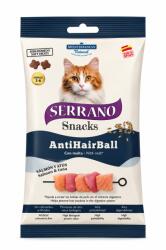 SERRANO Recompense pentru pisici Serrano Sticks Anti-Hairball cu somon ton 50 gr