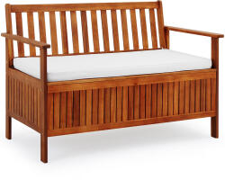 Deuba Bancă de grădină cu spațiu de depozitare 120 cm - agat