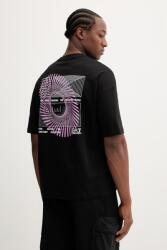 EA7 Emporio Armani pamut póló - fekete L - answear - 27 990 Ft