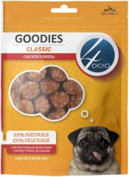 4DOG Recompense premium câine adult, 4DOG GOODIES poppers pui, 100g (MF.04537)