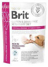 Brit GF Veterinary Diets Dog Hypoallergenic Hydrolyzed gyógytáp kutyáknak 400g