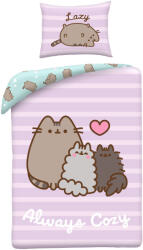 Pusheen Always Cozy ágyneműhuzat 140×200cm, 70×90 cm microfibre (HAX622276) - aprotalpak