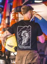 The Trace® Tricou Firefighter The Trace® (Culoare: Negru, Mărime: XL)