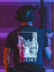 The Trace® Tricou Police The Trace® (Culoare: Negru, Mărime: XL)
