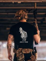 Zendl Guns® Tricou Holy Cow The Trace® (Culoare: Negru, Mărime: L)