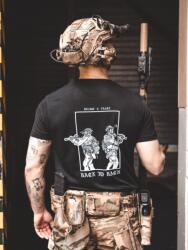 The Trace® Tricou Back to Back The Trace® (Culoare: Negru, Mărime: XXL)