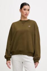 New Balance pamut melegítőfelső - zöld M