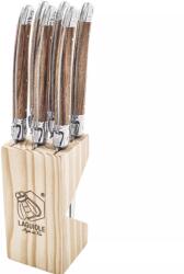 Laguiole Cuțite pentru friptură Premium Line Wood ABS, set 6 bucăți, inox, suport din lemn Tacam