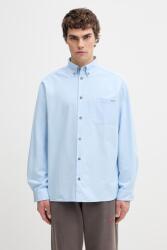 APC A. P. C. férfi pamut ing Mateo Logo - kék XL