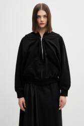 MM6 Maison Margiela pamut melegítőfelső - fekete S - answear - 140 990 Ft