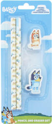  BLUEY ceruzák radírral 2-es szett BLUEY és BINGÓ